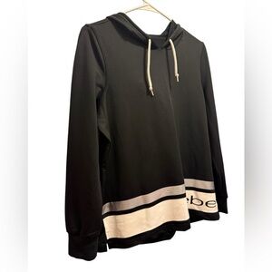 Bebe White Hooded Sweaters